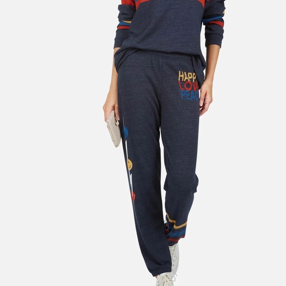 LAUREN MOSHI Happy Love Peace Joggers‎